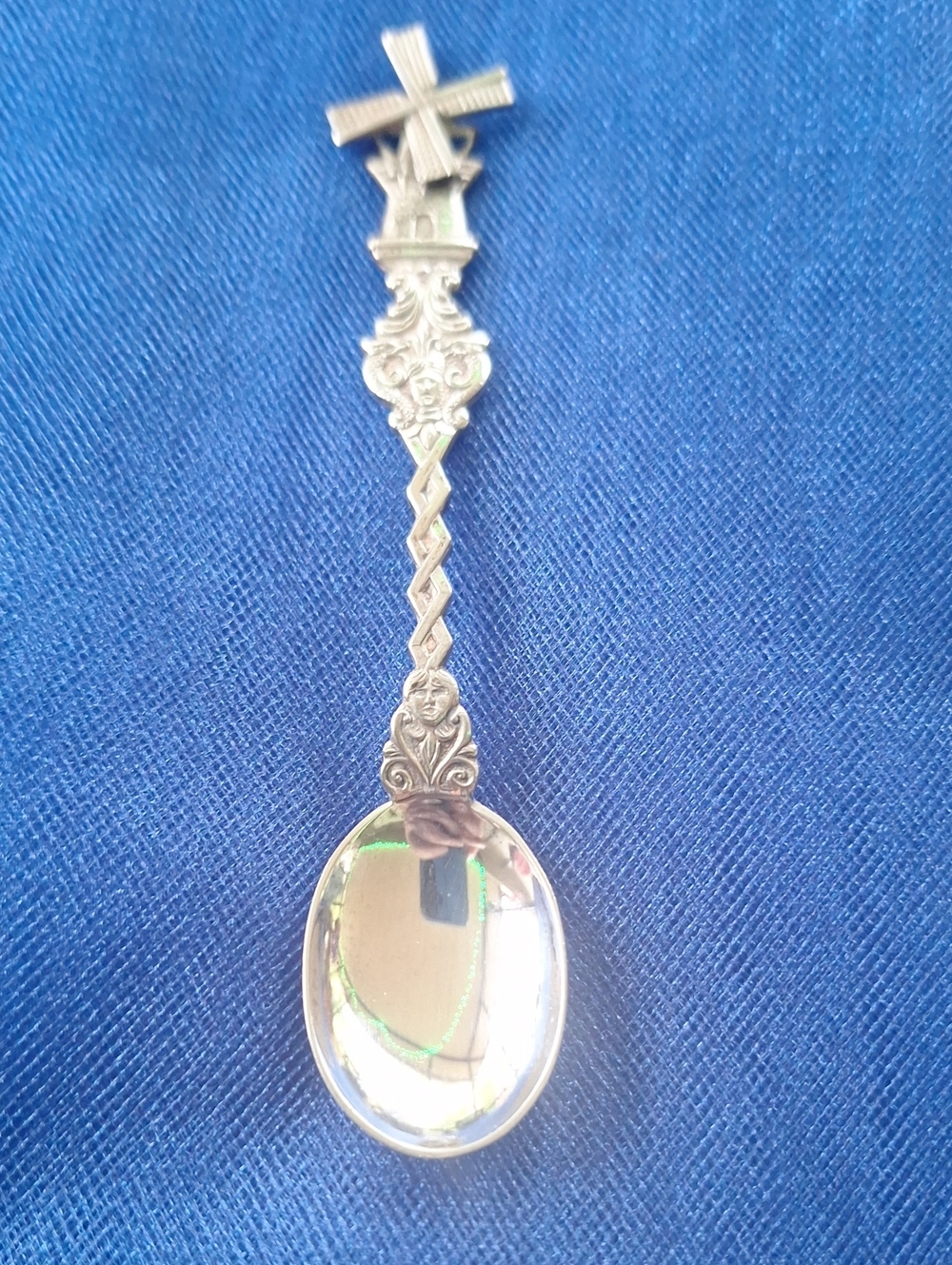 Silver Plated Decorative Collectible Spoon